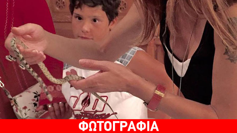 To φιδάκι της Παναγίας που συγκλόνισε Ελληνίδα τραγουδίστρια