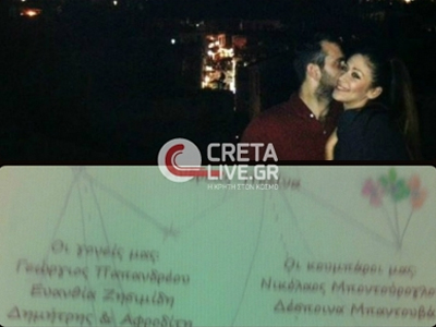 Αυτό είναι το προσκλητήριο του γάμου του γιου του ΓΑΠ