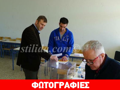 Ψήφισε ο Απόστολος Γκλέτσος