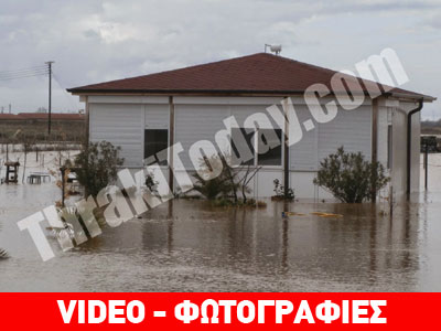 Μεγάλες καταστροφές στην Ξάνθη λόγω κακοκαιρίας