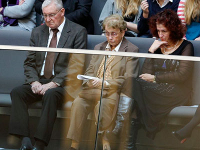 Η μητέρα της Μέρκελ στην ορκωμοσία της καγκελαρίου