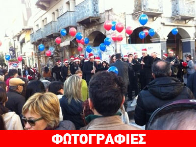 Πλημμύρισαν Χριστούγεννα οι δρόμοι της Πάτρας