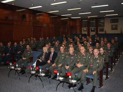 Επίσκεψη  σπουδαστών στης ΣΕΘΑ στο στρατηγείο της 1ης Στρατιάς