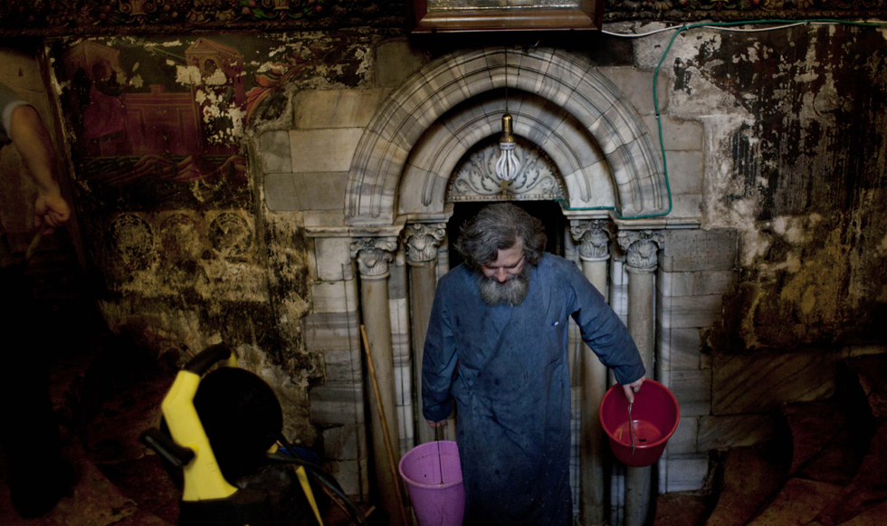 Φωτιά στον Ναό της Βηθλεέμ