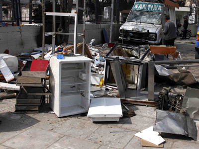 Έκρηξη σε καντίνα