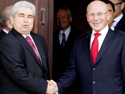 Συνάντηση Χριστόφια -Ταλάτ