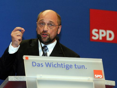 Γερμανική στήριξη από τα αριστερά