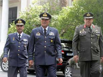 Στο Μαξίμου η νέα στρατιωτική ηγεσία