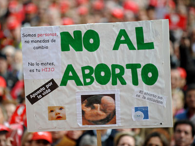 Νομιμοποιούν την άμβλωση οι Ισπανοί