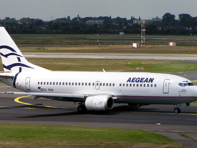 Ταλαιπωρία για επιβάτες της Aegean λόγω κακοκαιρίας