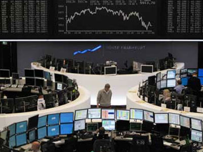 Υποχωρούν οι ευρωαγορές