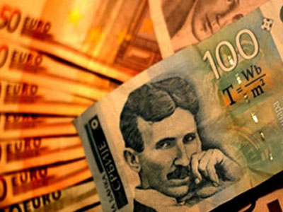 Σερβία: Στήριξη του δηναρίου