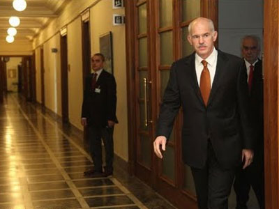 Συνεδρίαση της ομάδας σχεδιασμού υπό τον Παπανδρέου