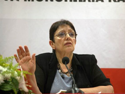 Υπέρ της απεργίας στο μπάσκετ η Παπαρήγα