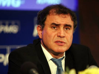 Ρουμπινί: Αρκεί ένα μικρό σοκ για τον εκτροχιασμό της Ελλάδας