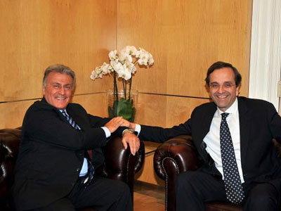 Συνάντηση Σαμαρά-Ψωμιάδη