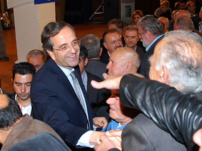 Συνεχίζεται η περιοδεία Σαμαρά στην Πελοπόννησο