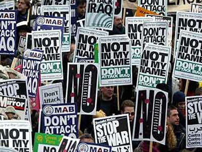 Αντιπολεμικές διαδηλώσεις στην Ουάσιγκτον