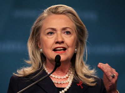 Η Χίλαρι Κλίντον επιθυμεί γυναίκα πρόεδρο των ΗΠΑ