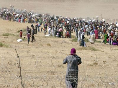Η Αλληλεγγύη Πειραιά φροντίζει τους Κούρδους Γιαζίντι