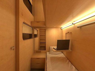 Ενοικιαζόμενα … κουτιά ύπνου στο αεροδρόμιο του Dubai