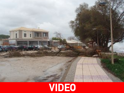 Μεγάλες ζημιές από την κακοκαιρία στο Δημ. Κάμπινγκ Κουρούτας