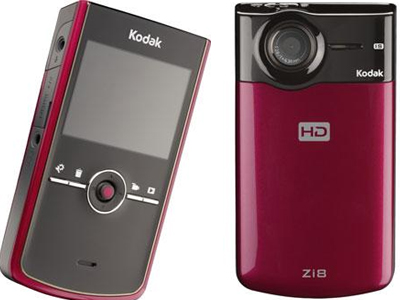 Kodak Zi8…κάμερα κατηγορίας τσέπης με δυνατότητα λήψης βίντεο Full HD στα 1080p, «ανέβασμα» σε YouTube και Facebook