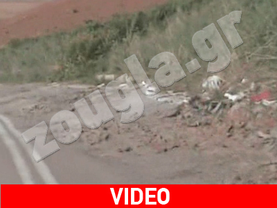 Φθορές σε καινούργιο δρόμο στο Κριεκούκι Αττικής Φθορές σε καινούργιο δρόμο στο Κριεκούκι Αττικής