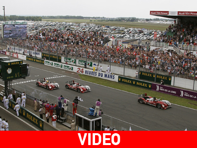 Το 1-2-3 πέτυχε η Audi στις 24 ώρες του Le Mans Το 1-2-3 πέτυχε η Audi στις 24 ώρες του Le Mans