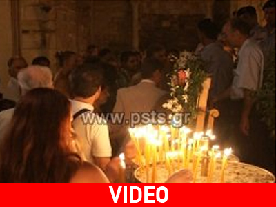 Εσπερινός της Κοίμησης της Θεοτόκου στην Εκατονταπυλιανή