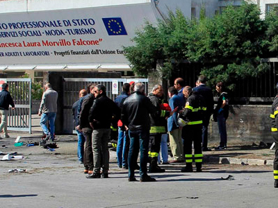 Ανακρίνουν τον πιθανό δράστη του μακελειού του Μπρίντιζι