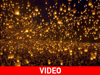 Χιλιάδες φανάρια στον ουρανό!