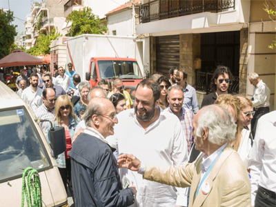 Στο «κάστρο» του Μιχαλολιάκου, Μώραλης και Μαρινάκης