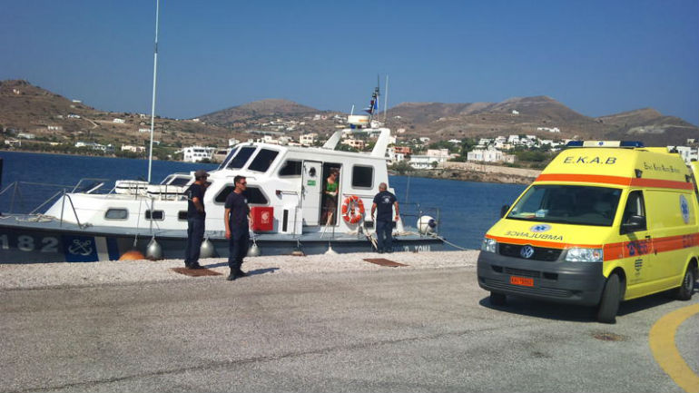 Διακομιδή νεαρής γυναίκας από τη Σκόπελο στον Βόλο Διακομιδή νεαρής γυναίκας από τη Σκόπελο στον Βόλο