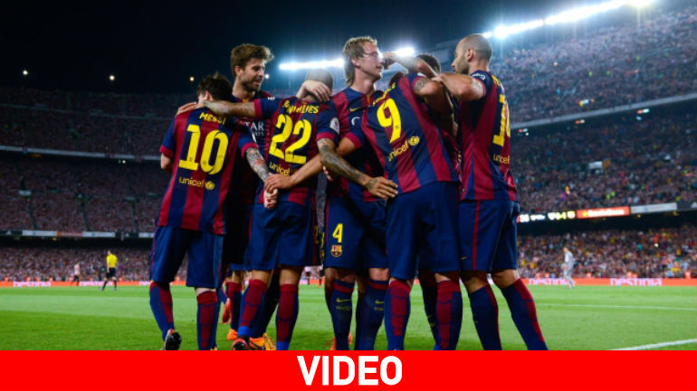 Στην Μπαρτσελόνα το Κύπελλο Ισπανίας – “Διαστημικό” γκολ από τον Μέσι