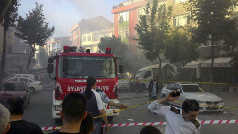 Τουρκία: Τουλάχιστον 12 τραυματίες από έκρηξη στην Κωνσταντινούπολη
