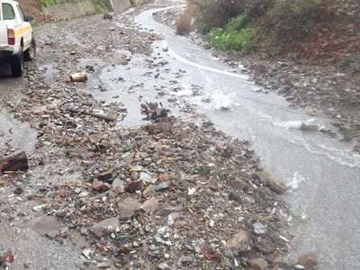 Νέα κατολίσθηση στο Ηράκλειο