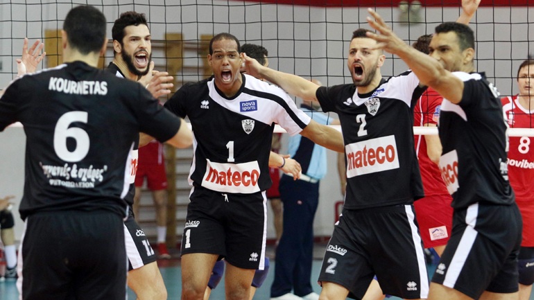 Volleyleague: ΠΑΟΚ – Ολυμπιακός 3-0 σετ