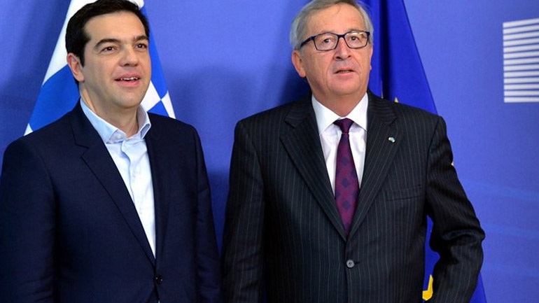 Συναντήθηκε με τον Γιούνκερ ο Αλέξης Τσίπρας