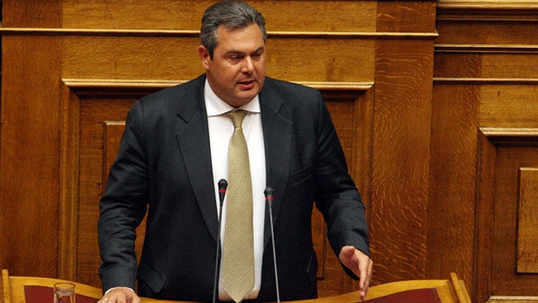 ΑΝ.ΕΛ.: «Διαστρέβλωσαν σκόπιμα τις δηλώσεις Καμμένου»