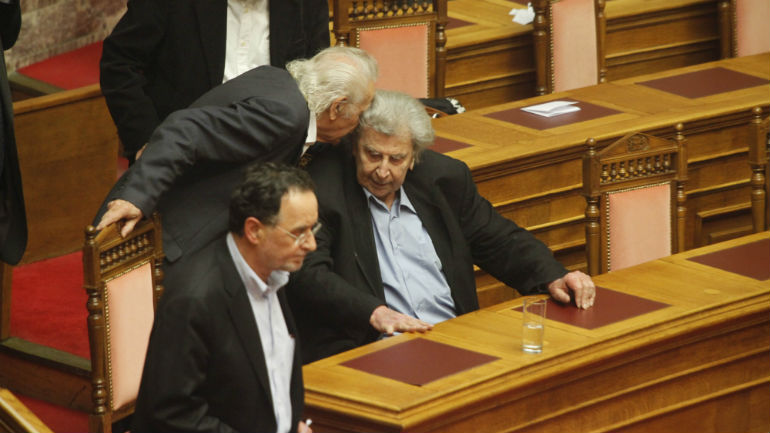 Κάλεσμα Μίκη Θεοδωράκη στον Παναγιώτη Λαφαζάνη για Παλλαϊκό Μέτωπο