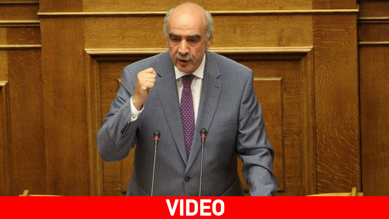 Μεϊμαράκης σε Τσίπρα: «Σας χειροκοτεί και η κα. Κωνσταντοπούλου – Σηκώνω τα χέρια ψηλά»