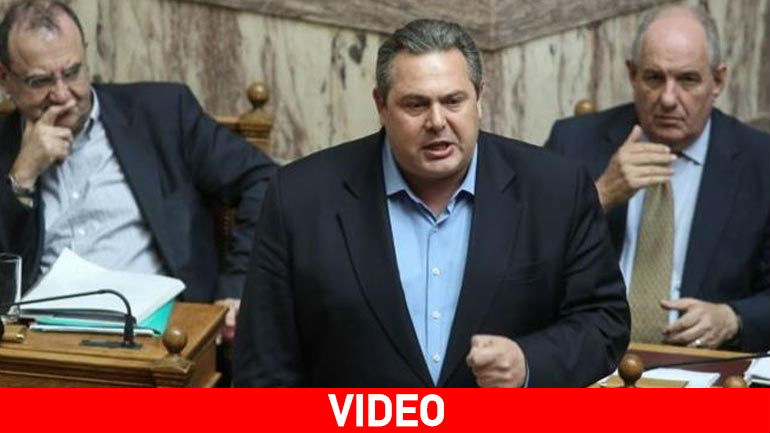 Kαμμένος: Να καταργηθεί ο νόμος περί ευθύνης υπουργών-να μειωθεί ο μισθός μας