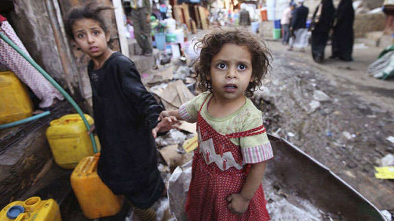 UNICEF: Μισό εκατομμύριο παιδιά αντιμετωπίζουν οξύ υποσιτισμό στην Υεμένη