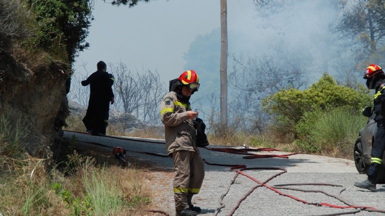 Ρέθυμνο: Πυρκαγιά στην Πατσό Αμαρίου