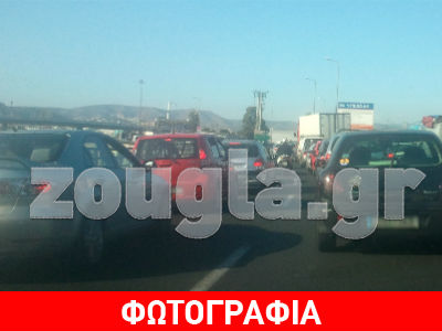 Καθυστερήσεις στην κυκλοφορία οχημάτων στον Κηφισό
