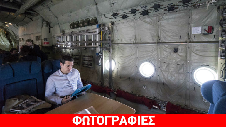 Μέσα στο “πρωθυπουργικό”… C-130