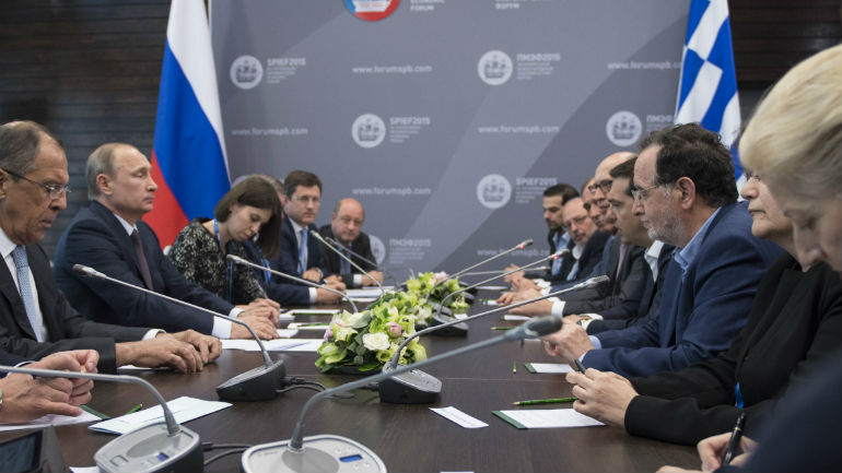 Αγωγός και αγροτικά προϊόντα στο επίκεντρο της συνάντησης Πούτιν – Τσίπρα