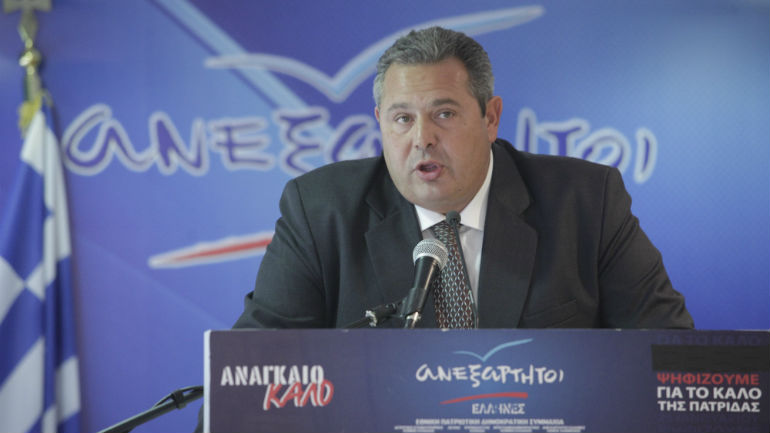 Στον Βόλο την Κυριακή ο Πάνος Καμμένος