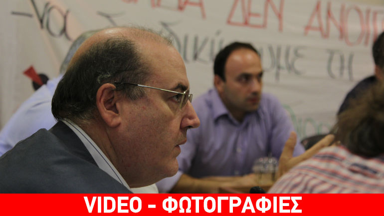 Επεισοδιακή συνάντηση Φίλη με αντιπροσωπεία της ΟΛΜΕ